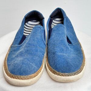 Vionic Espadrille Denim Blue Size 8